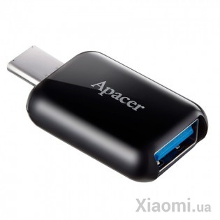 Переходник Xiaomi Apacer Type-C Adapter A611 Black RP